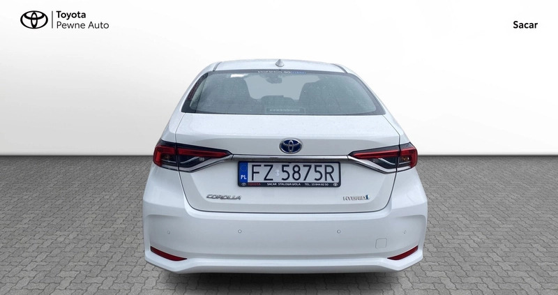 Toyota Corolla cena 74900 przebieg: 109500, rok produkcji 2021 z Byczyna małe 137